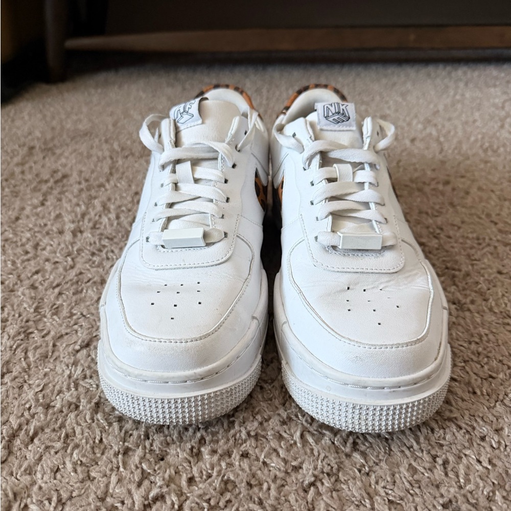 Nike Air Force 1 Leopard Detailed Sneakers